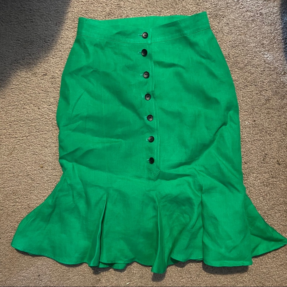 Escada Linen Skirt